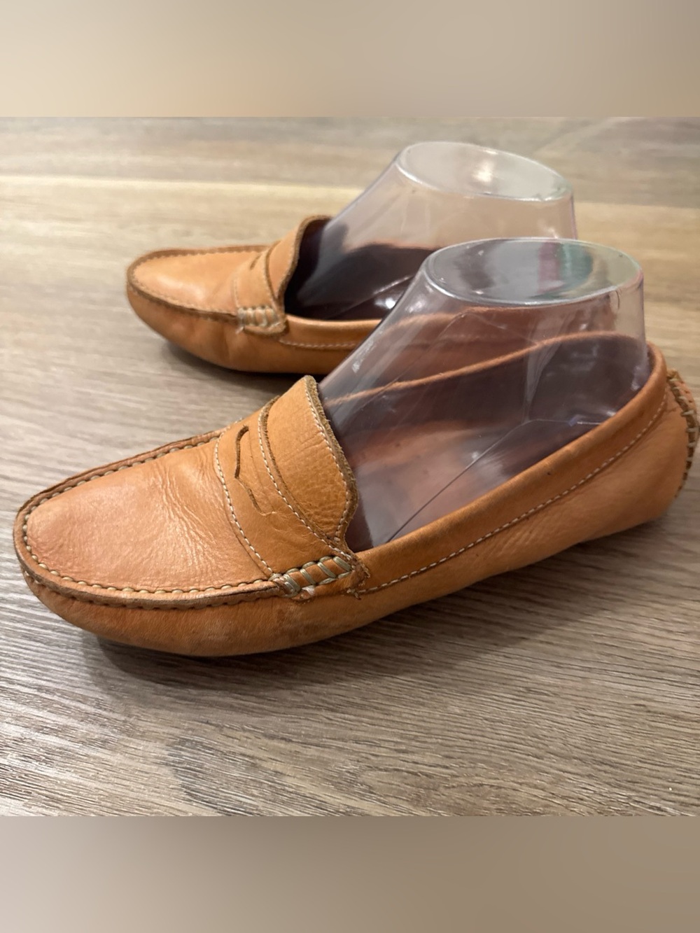 Mercanti Fiorentini Women’s size 7.5 Driving Loafers made in Brazil Leather